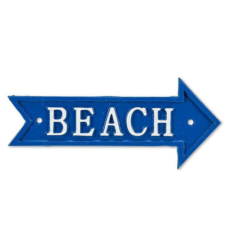 Abbott BEACH Arrow Sign