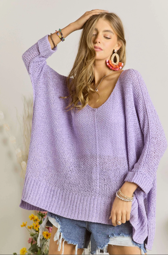 Adora Everyday Sweater Lavender