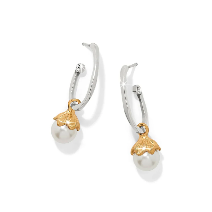 Everbloom Pearl Hoop Earrings main image 1