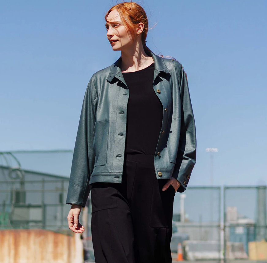 Liquid Leather Jacket