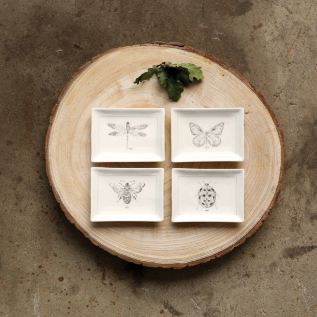 Creative Co-op Insect Trinket Dish