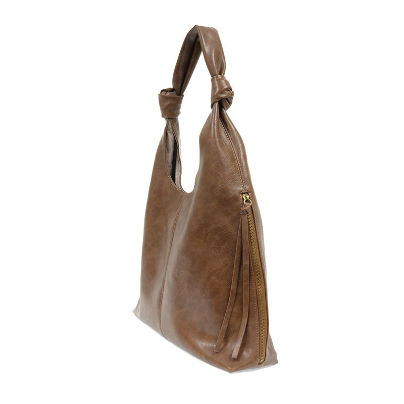 Joy Susan Addie Knot Handle Hobo Bag