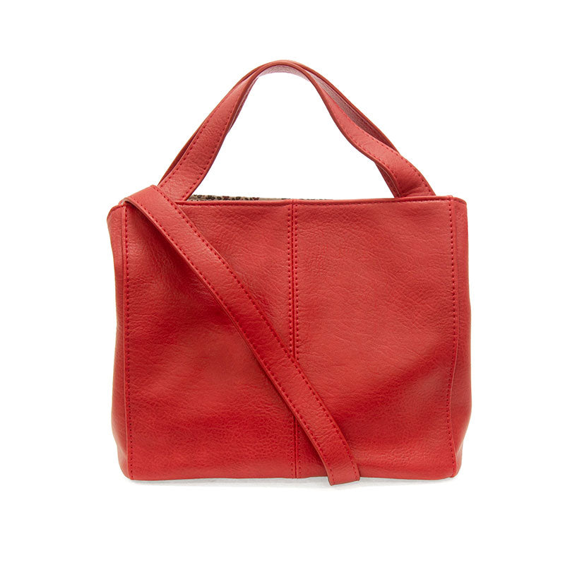 Joy Susan Brandi Convertible Crossbody Handbag Red