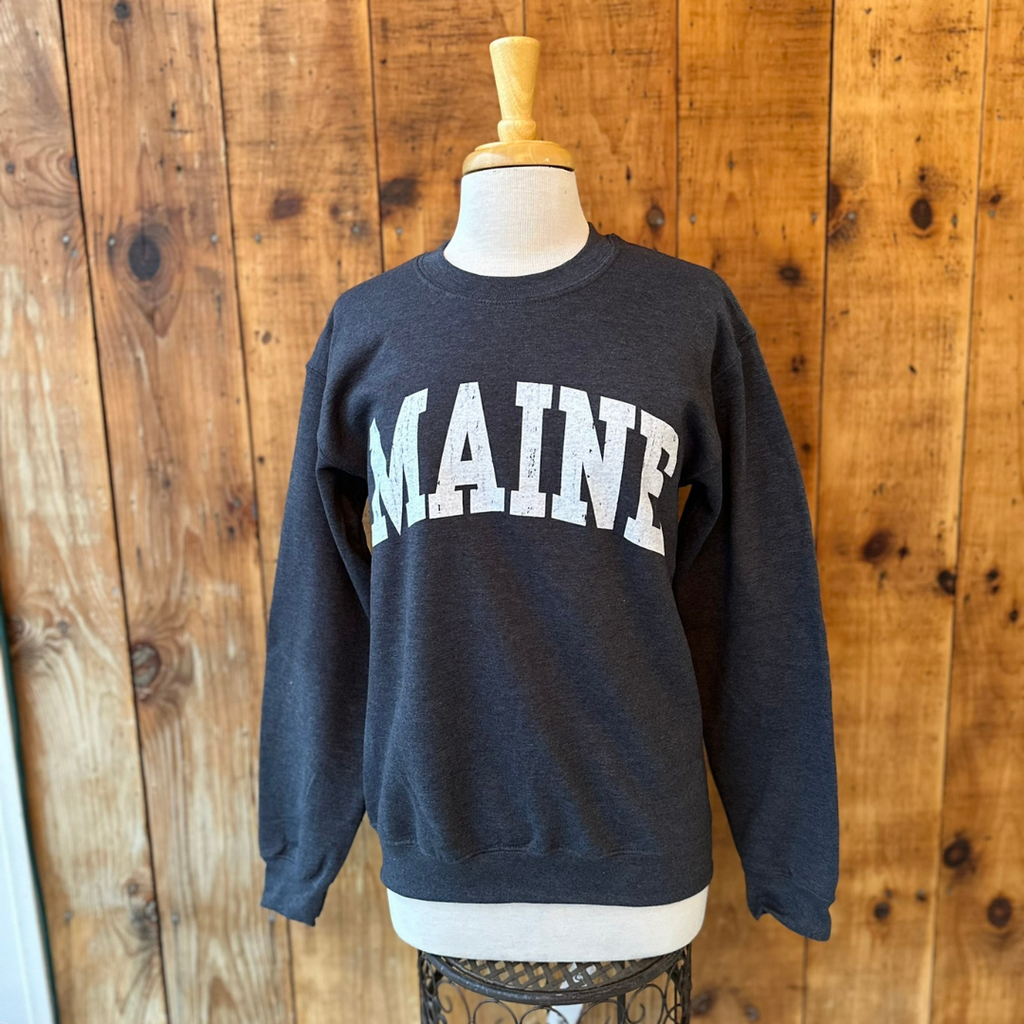 Maine Crew Sweatshirt Graphite
