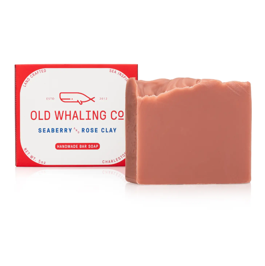 Old Whaling Co. Seaberry & Rose Clay Bar Soap