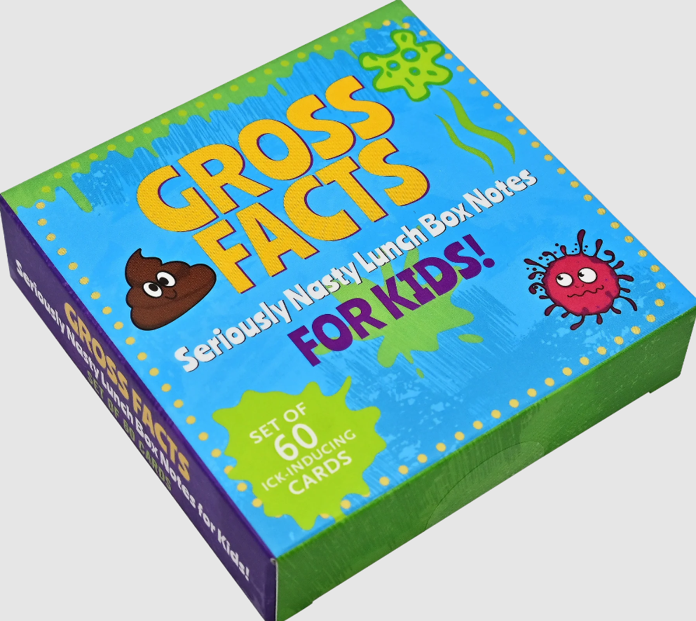 Peter Pauper Press Gross Facts Lunch Box Notes for Kids!
