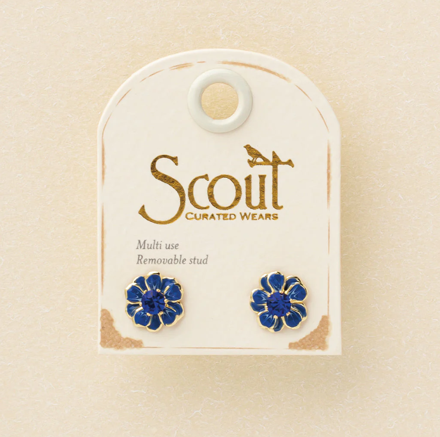 Scout Curated Wears Sparkle & Shine Sm Enamel Flower Earring