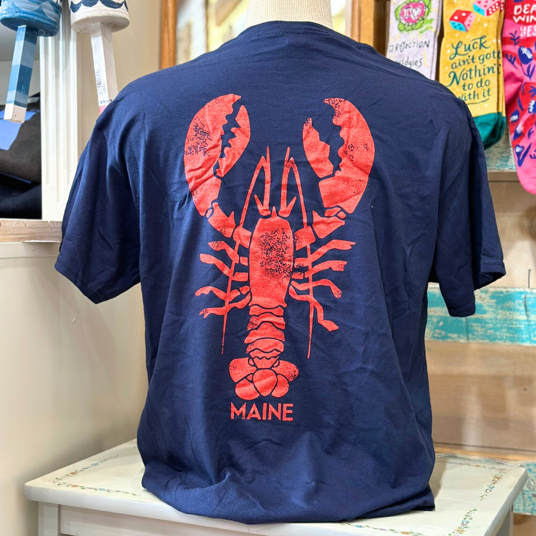 Maine Lobster - Just Traveling Thru - Unisex Ultra Cotton Tee