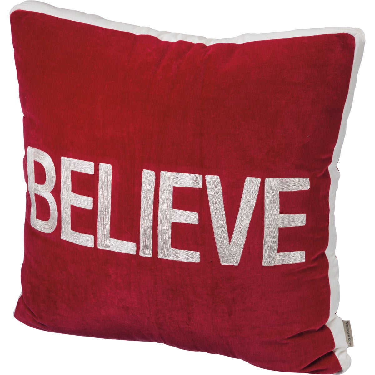 Believe Velvet Pillow Daisy Trading Co.