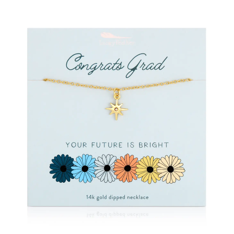Lucky Feather Spring Celebration Necklace Grad