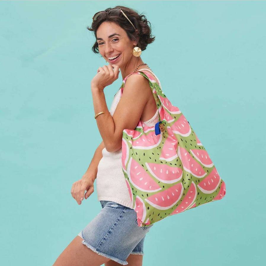 RockFlowerPaper Blu Reusable Shopping Bag Watermelon
