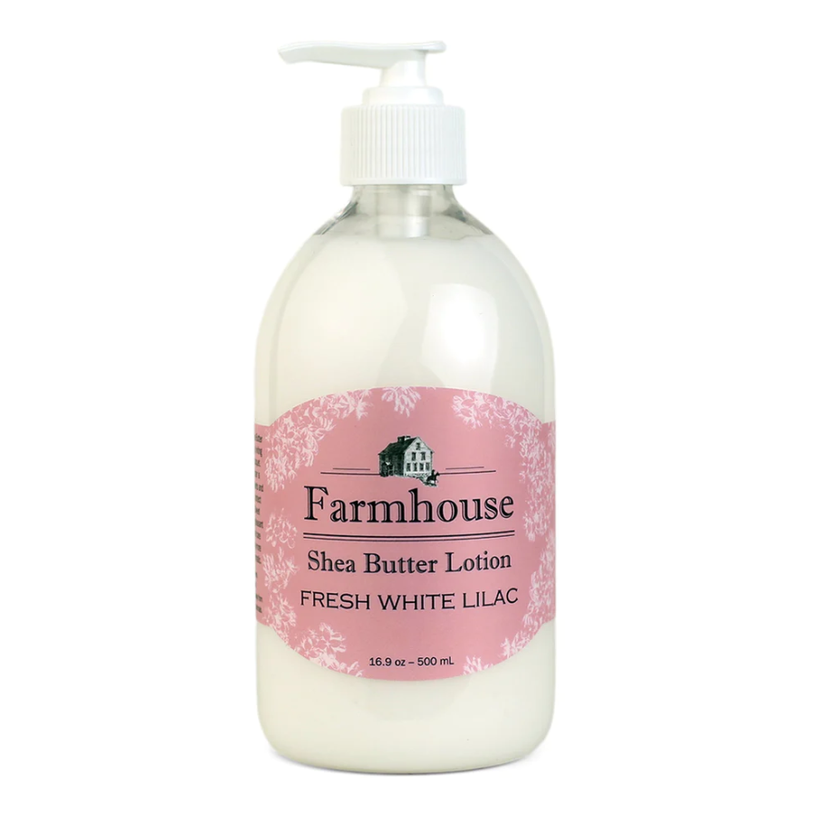 Sweet Grass Farm All-Natural Hand Lotion With Shea Butter Fresh White Lilac