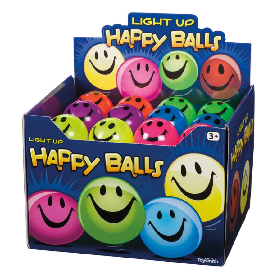 Toysmith Light-Up Happy Ball