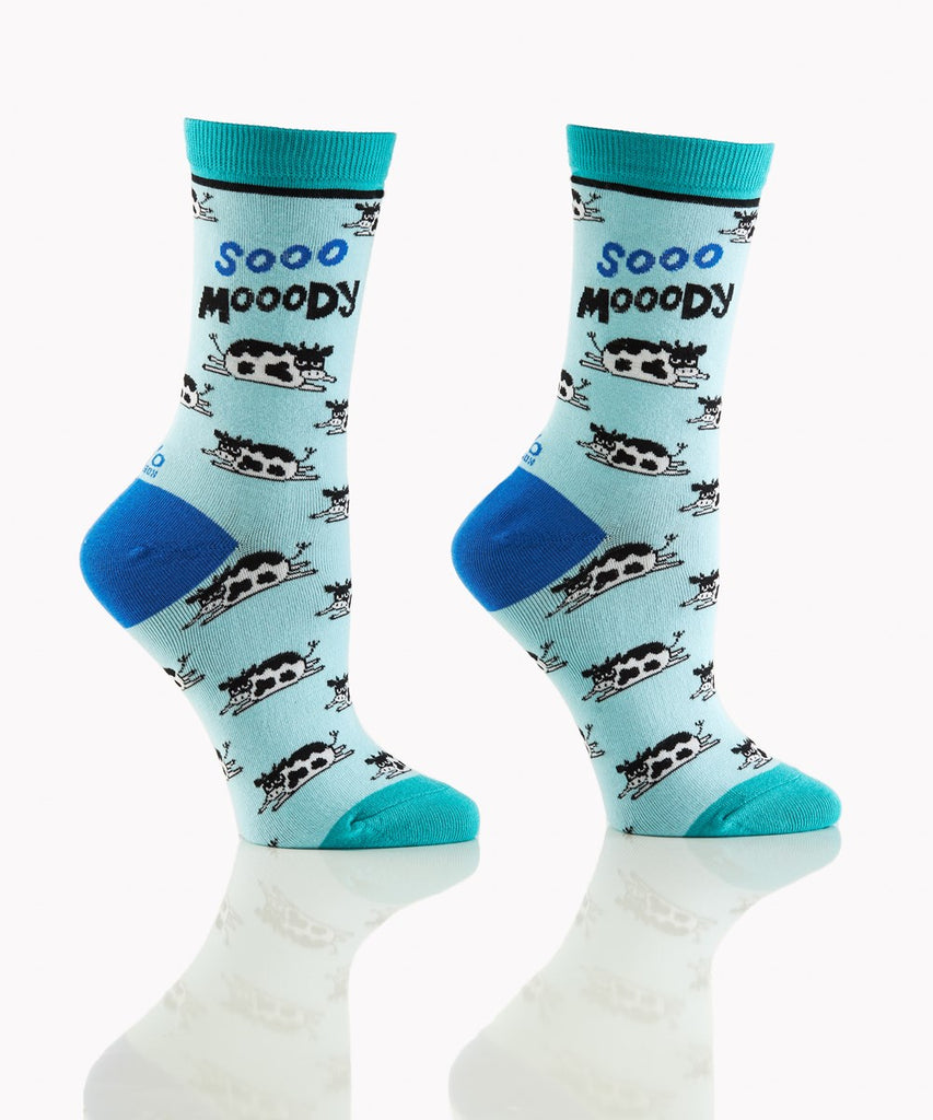 Yo Sox Soo Moody Women's Crew Socks