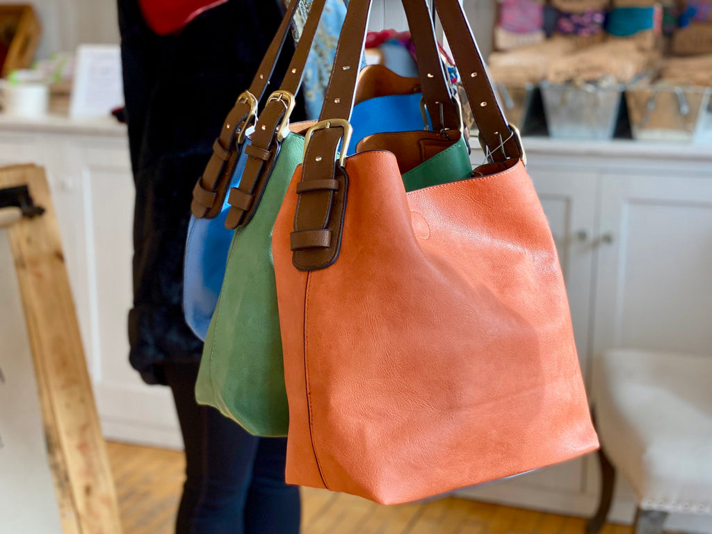 Joy Susan Hobo Coffee Handle Handbag - Landsharks Outfitters