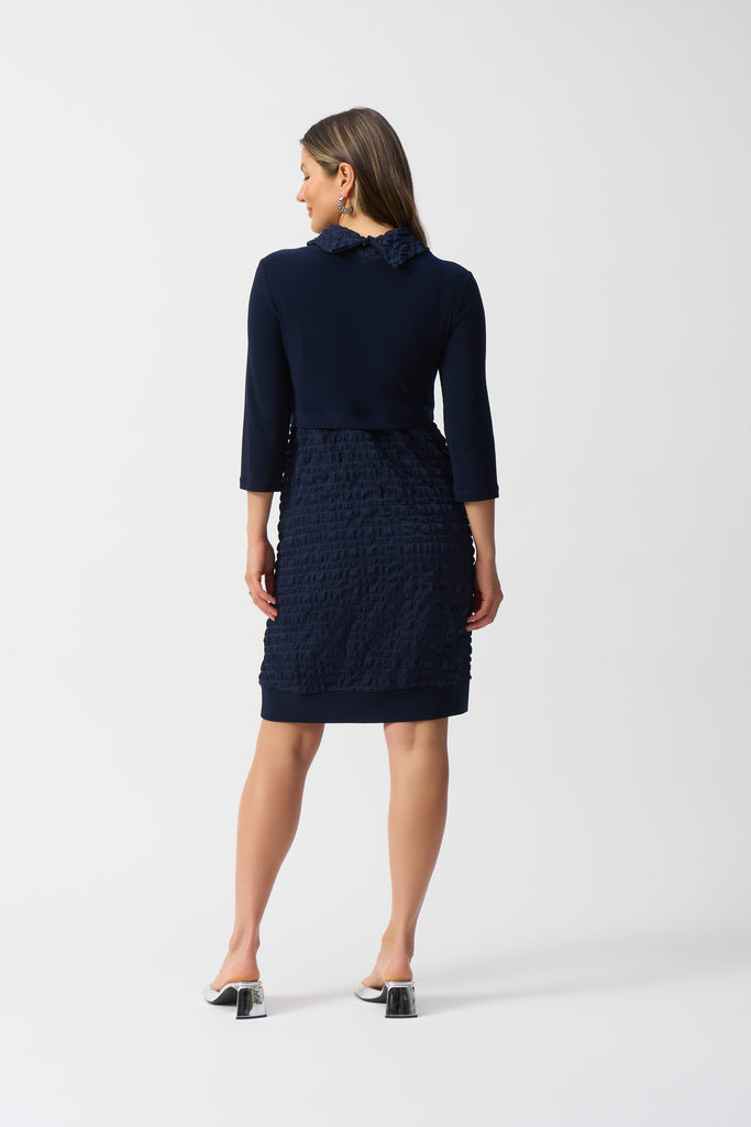 Joseph Ribkoff Cocoon Dress Midnight BLue