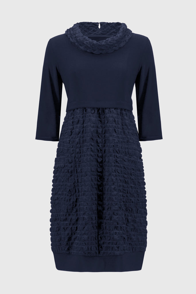 Joseph Ribkoff Cocoon Dress Midnight BLue