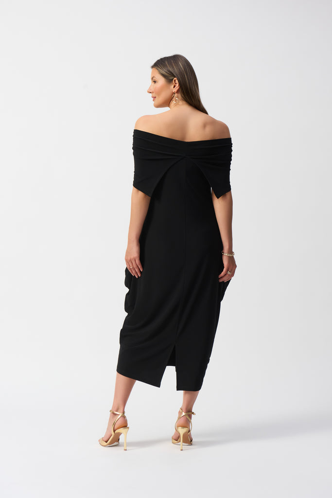 Joseph Ribkoff Silky Knit Cocoon Dress Black