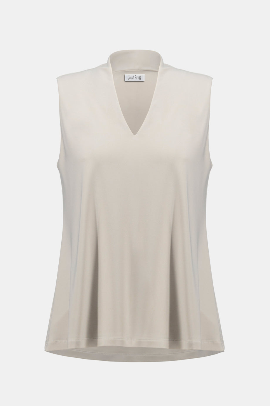 Joseph Ribkoff Silky Knit Sleeveless Trapeze Top with V-Neck