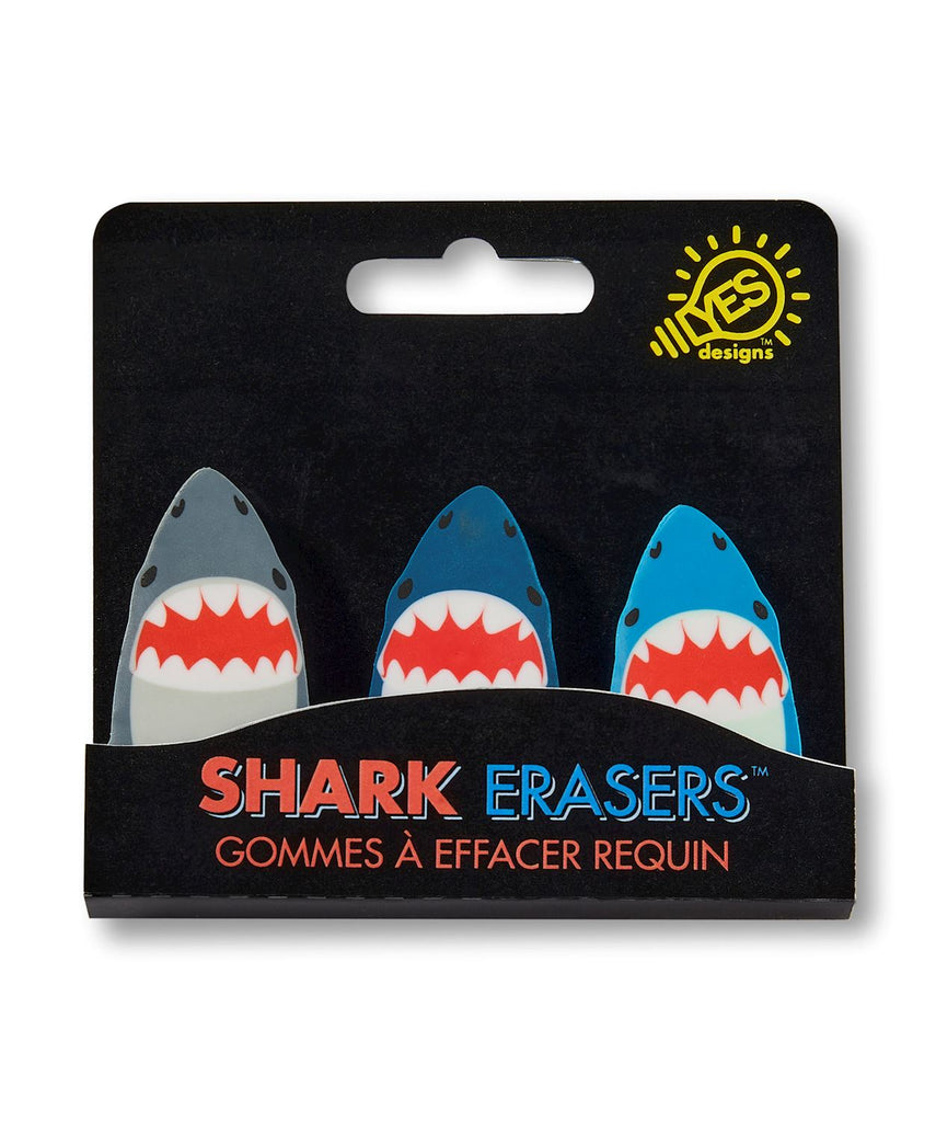 Giftcraft Shark Eraser Set