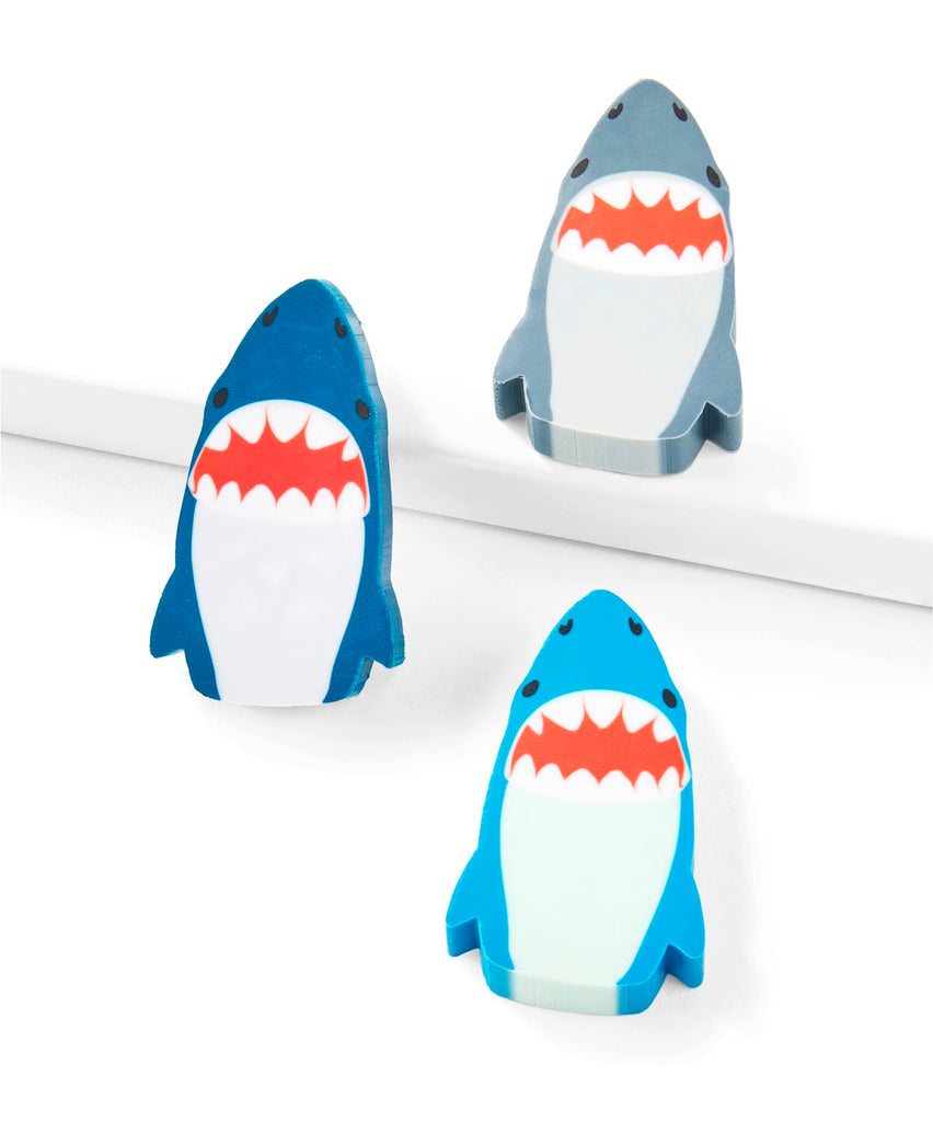 Giftcraft Shark Eraser Set