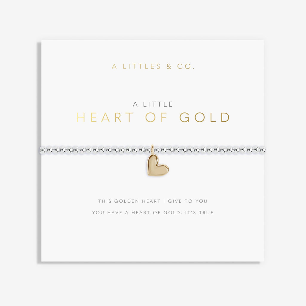 A Littles & Co A Little 'Heart Of Gold' Bracelet