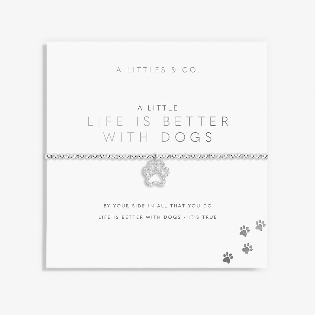 A Littles & Co A Little 'Life Is Better With Dogs' Bracelet