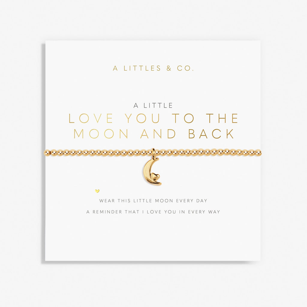 A Littles  Co Gold A Little 'Love You To The Moon And Back' Bracelet