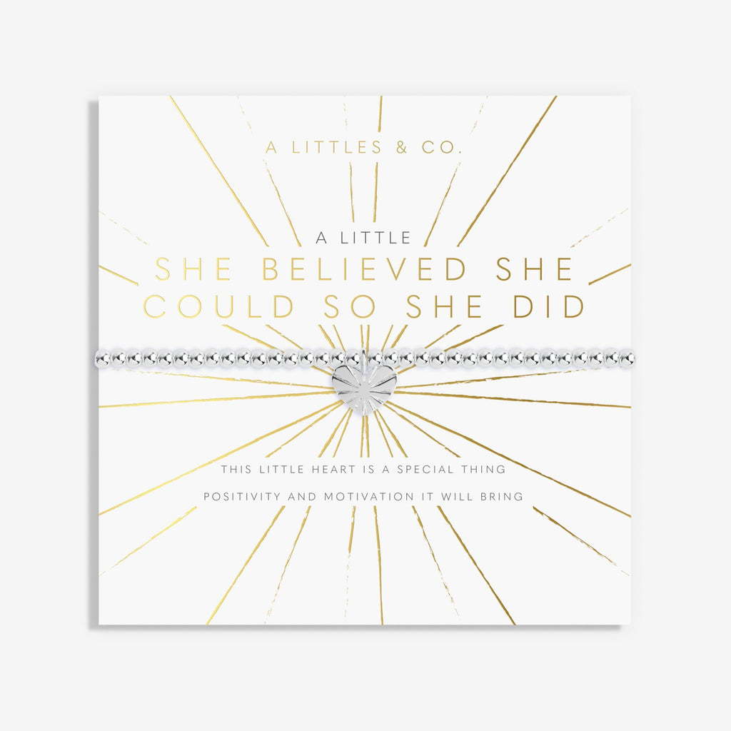 A Littles & Co A Little 'She Believed She Could So She Did' Bracelet