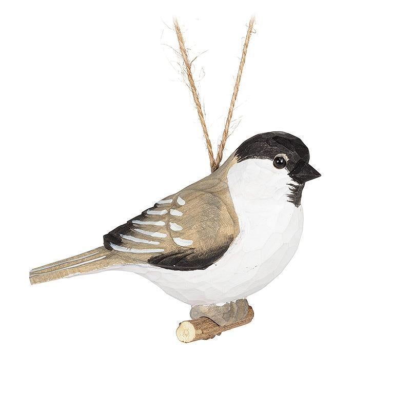 Abbott Chickadee Carved Ornament