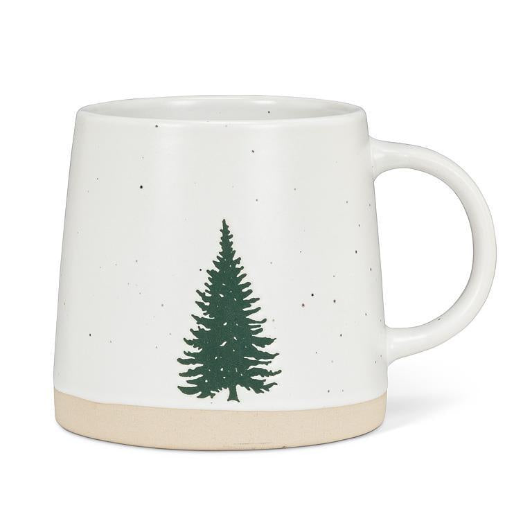 Abbott Wide Base Mug with Single Tree