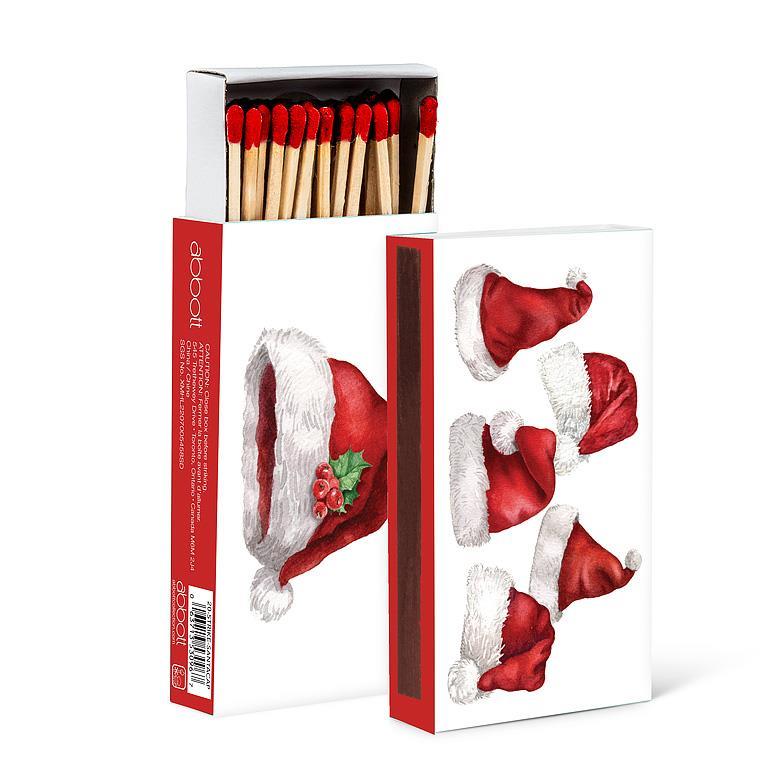 Abbott Holiday Boxed Matches Santa Hat