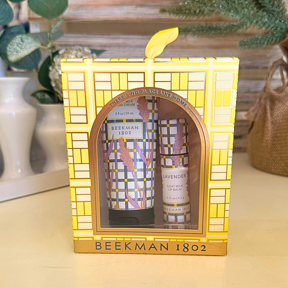 Beekman 1802 Lavender Hand Cream & Lip Balm Set – Daisy Trading Co.
