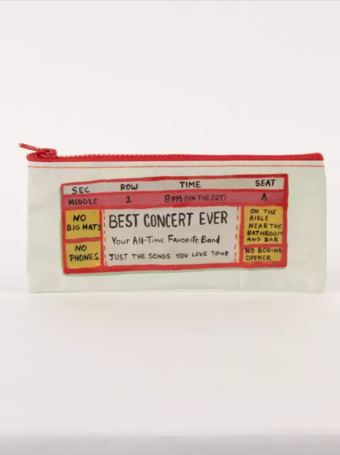 Blue Q Best Concert Ever Pencil Case