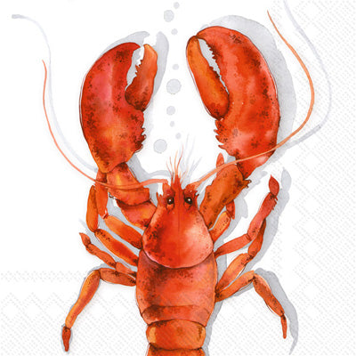 Cocktail Napkin Lobster