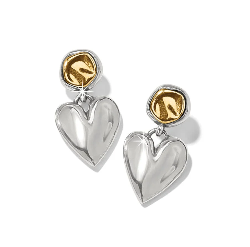 Brighton Cascade Heart Post Earrings