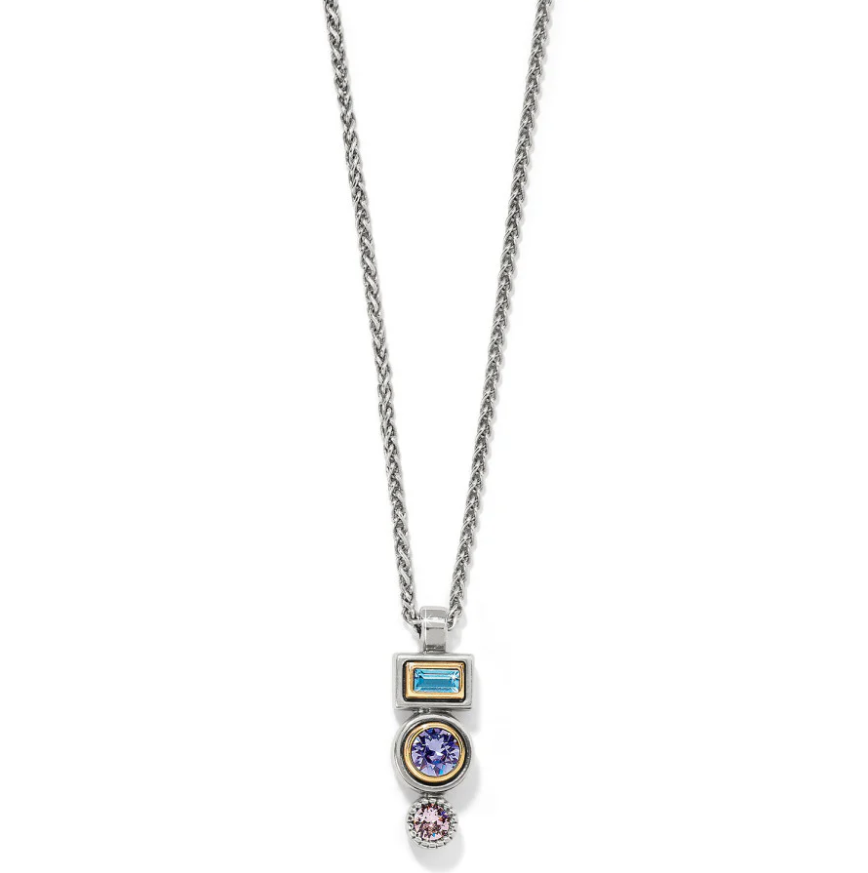 Brighton Halo Gleam Drop Necklace