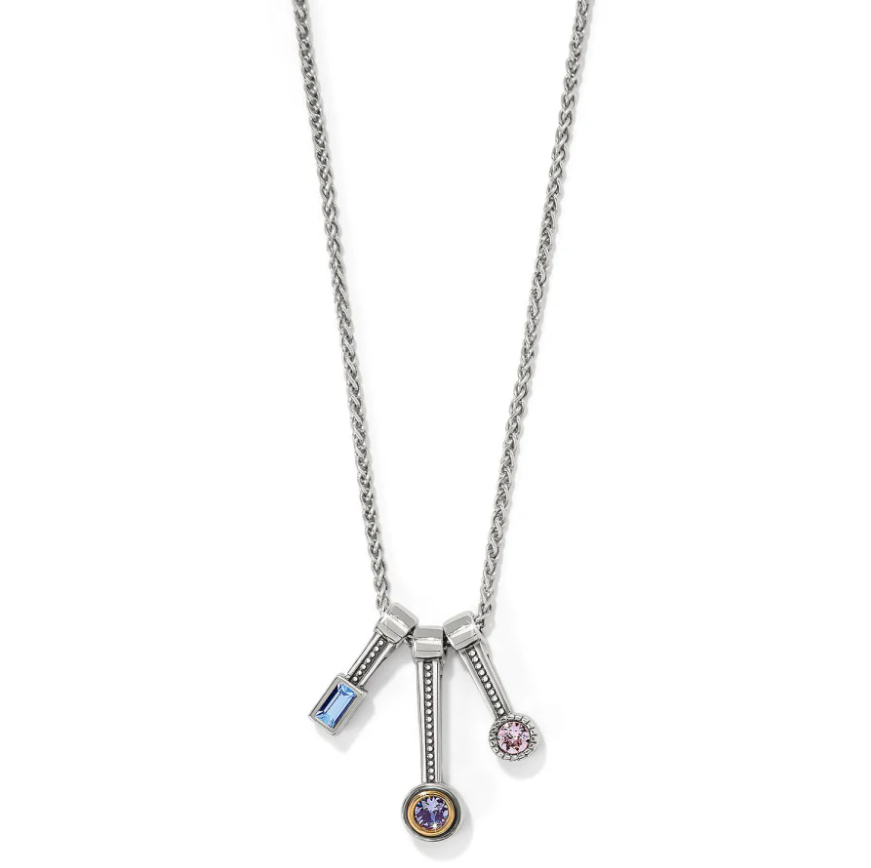 Brighton Halo Gleam Trio Necklace