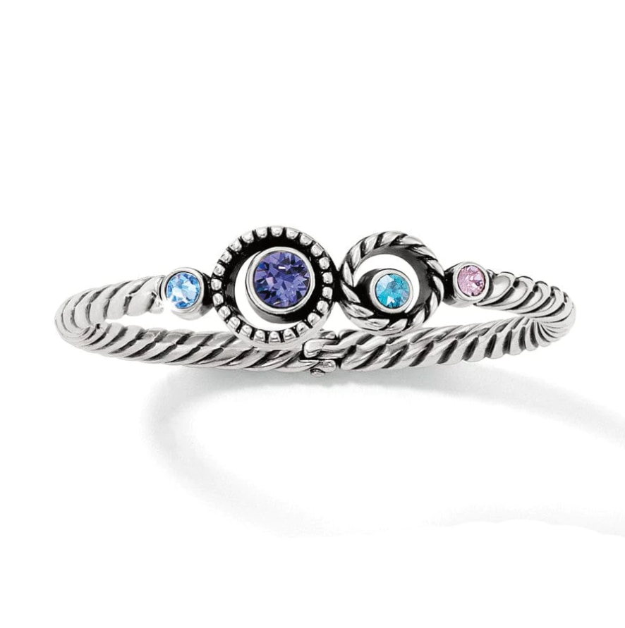 Brighton Halo Hinged Bangle