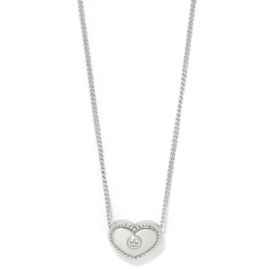 Brighton Illumina Celeste Heart Petite Necklace