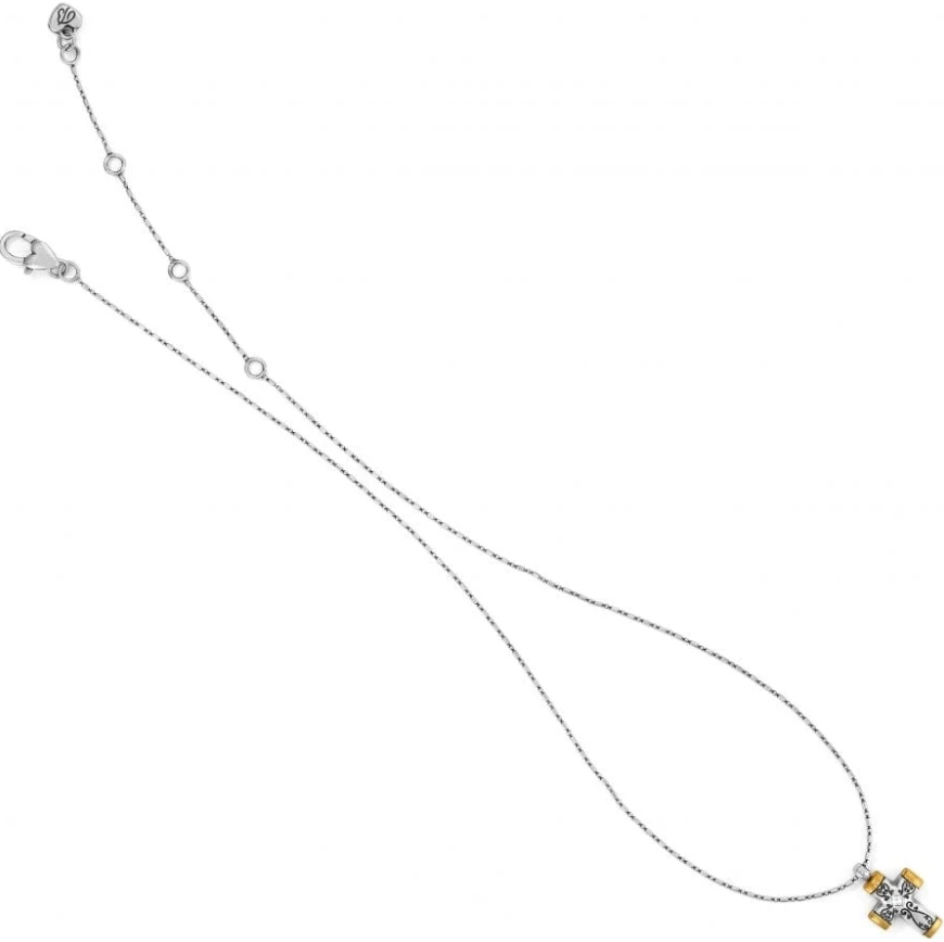 Brighton Venezia Petite Cross Necklace