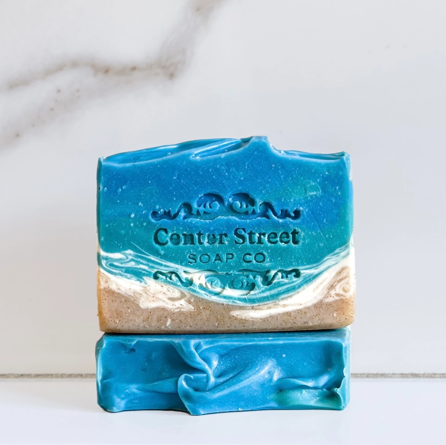 Center Street Soap Co. Homemade Soap  - 4oz Beach Haven