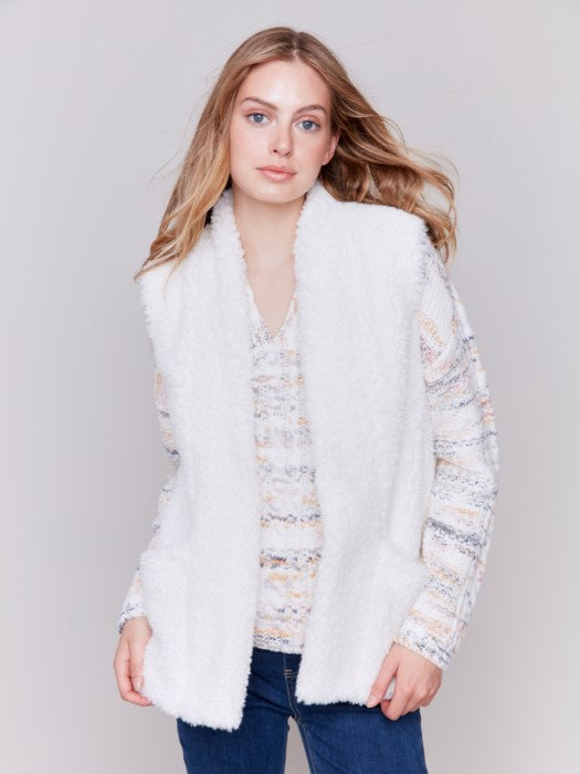 Charlie B Faux Fur Vest