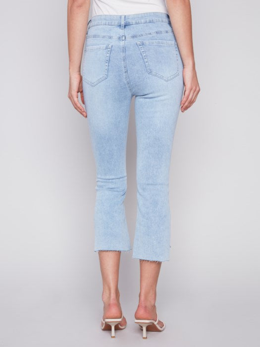 Charlie B Cropped Bootcut Jeans