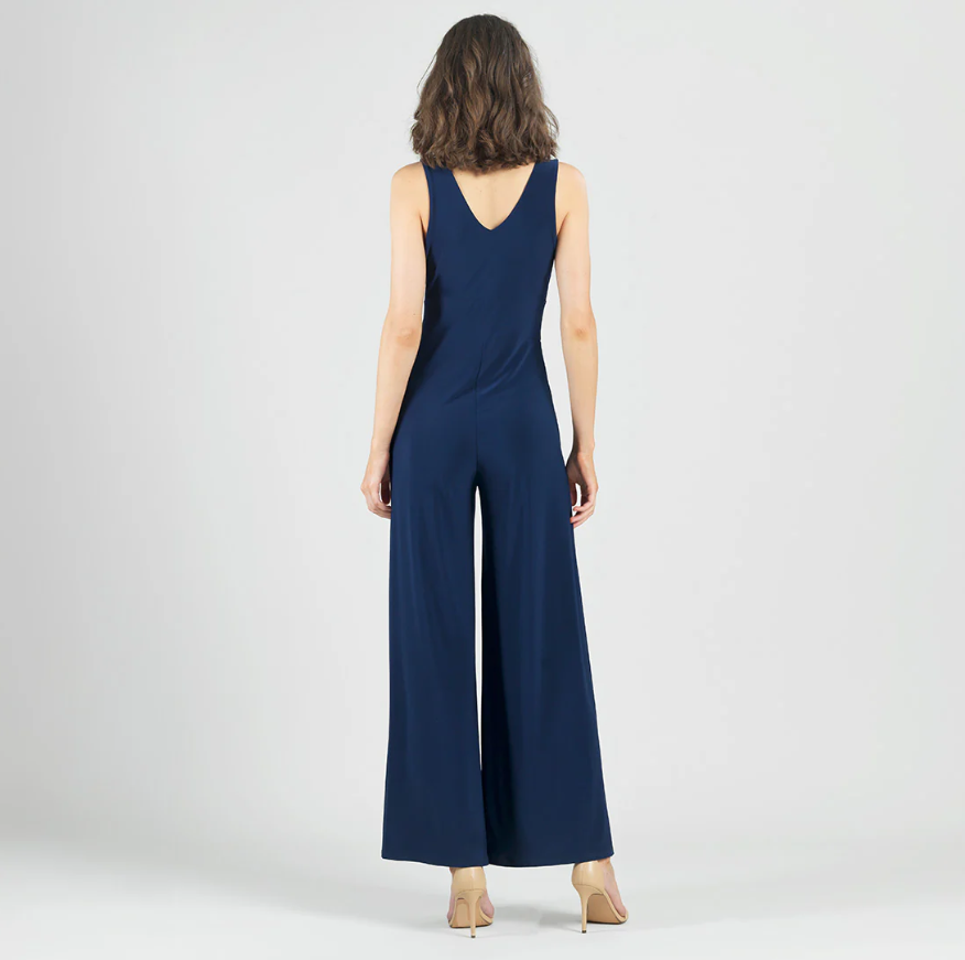 Clara Sun Woo Signature Jumpsuit Navy