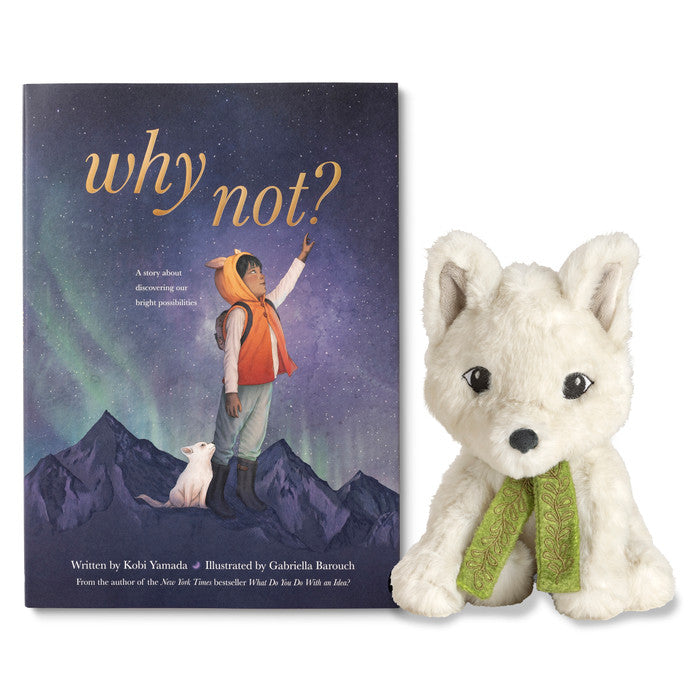 Artic Fox Plush - Why Not Book Companion