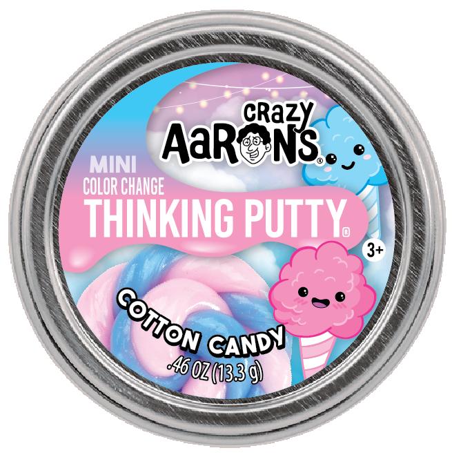 Crazy Aarons Mini Tin Thinking Putty® Cotton Candy