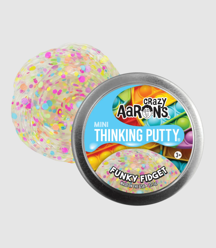 Crazy Aarons Mini Tin Thinking Putty® Funky Fidget