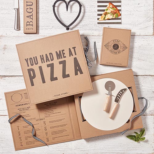 Pizza Stone Book Box - You Had Me At Pizza