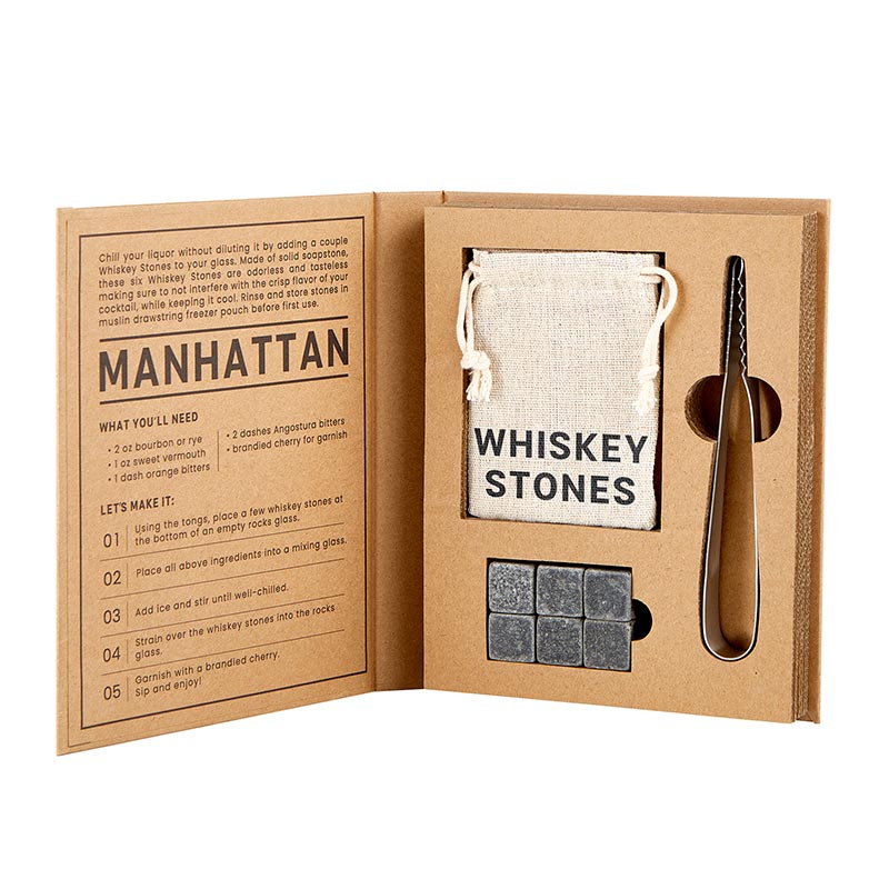 Whiskey Stones Book Box - Let's Rock This